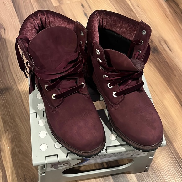 Timberland Shoes - Maroon/Wine Tim’s